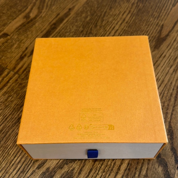 Louis Vuitton Yellow Gold Orange Blue Empty Small Accessories Gift Box - Picture 8 of 13